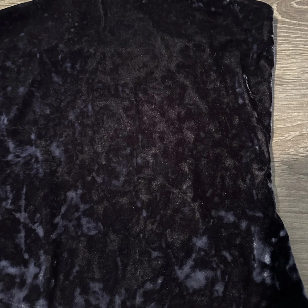 Free People‎ Intimately Lover High Neck Velvet Sleeveless Casual Cami Sz Small